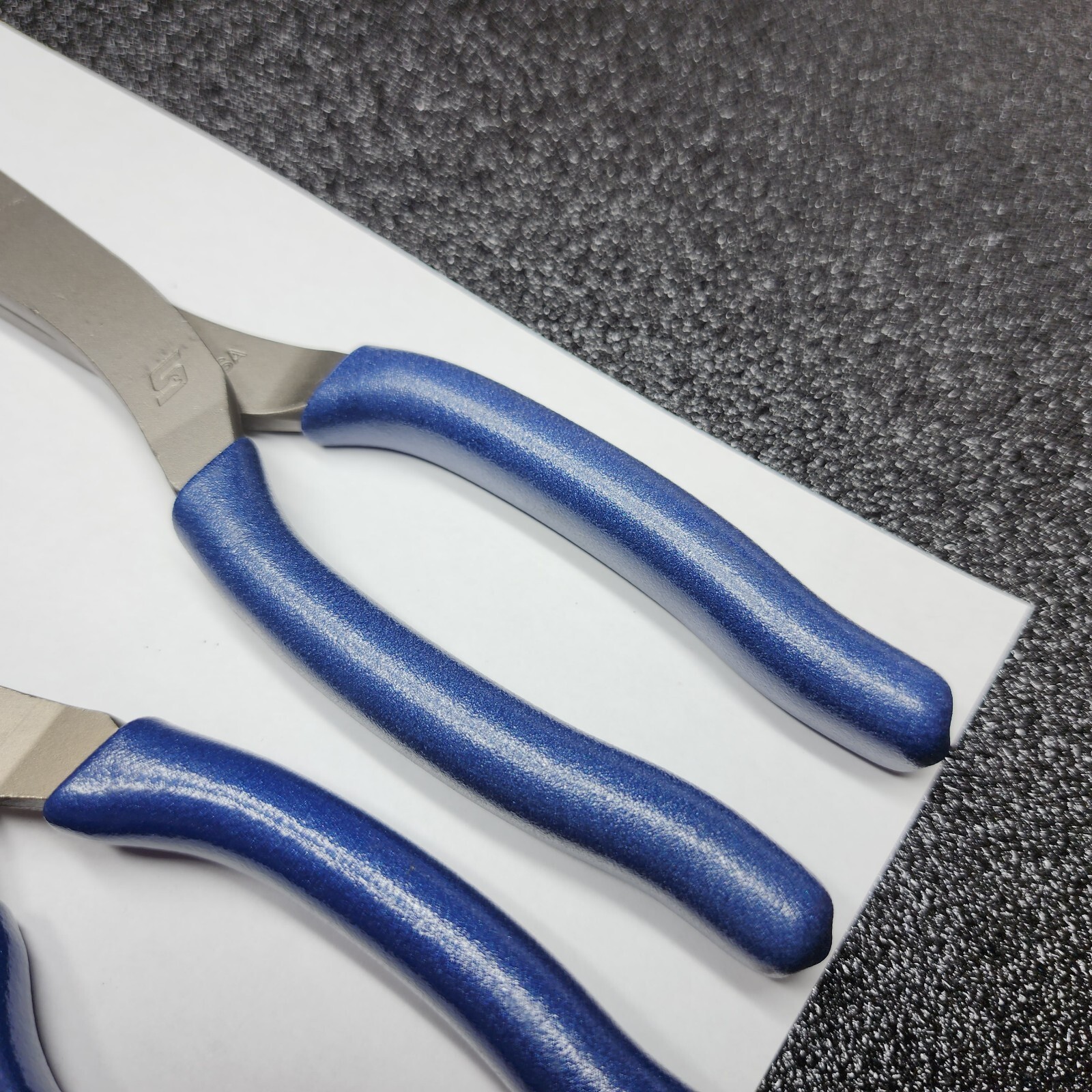Snap-on Tools USA NEW 2pc POWER BLUE Long Needle Nose Pliers & Cutter Lot Set