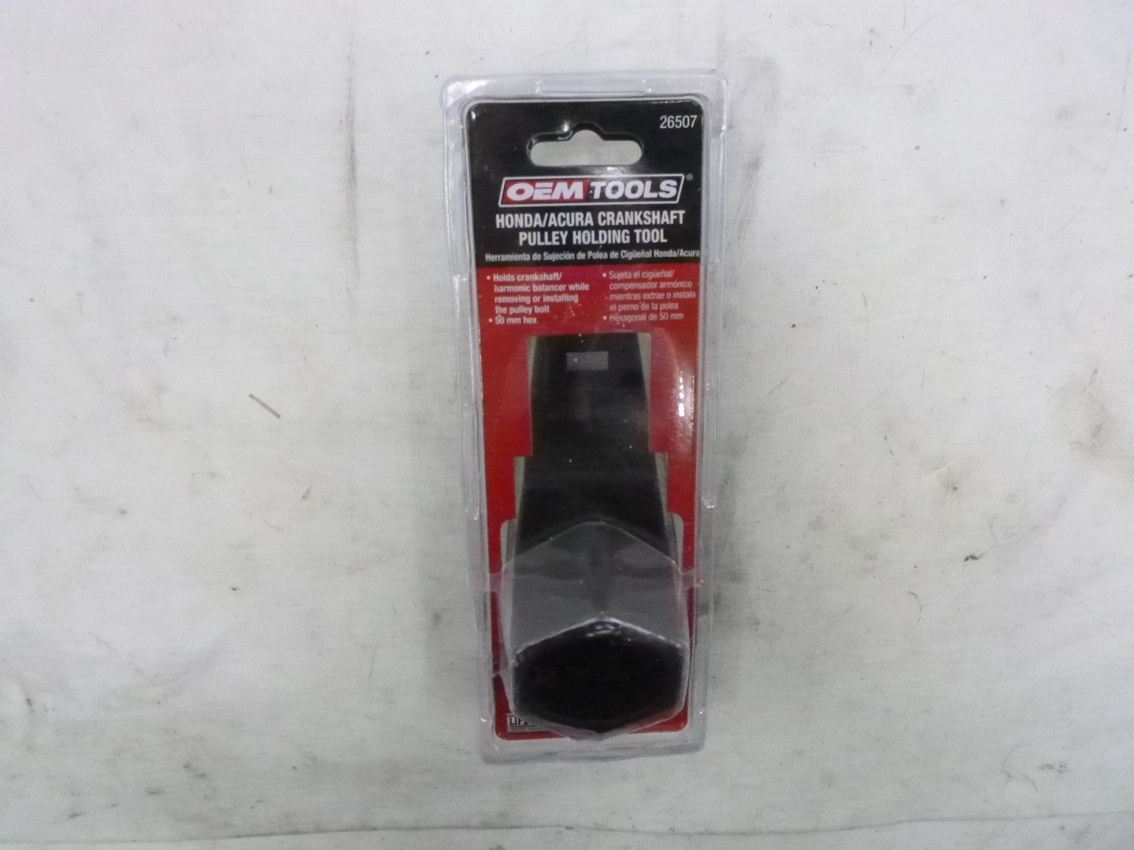 OEM Tools Crankshaft Pulley Holding Tool 26507 fits Honda, Acura