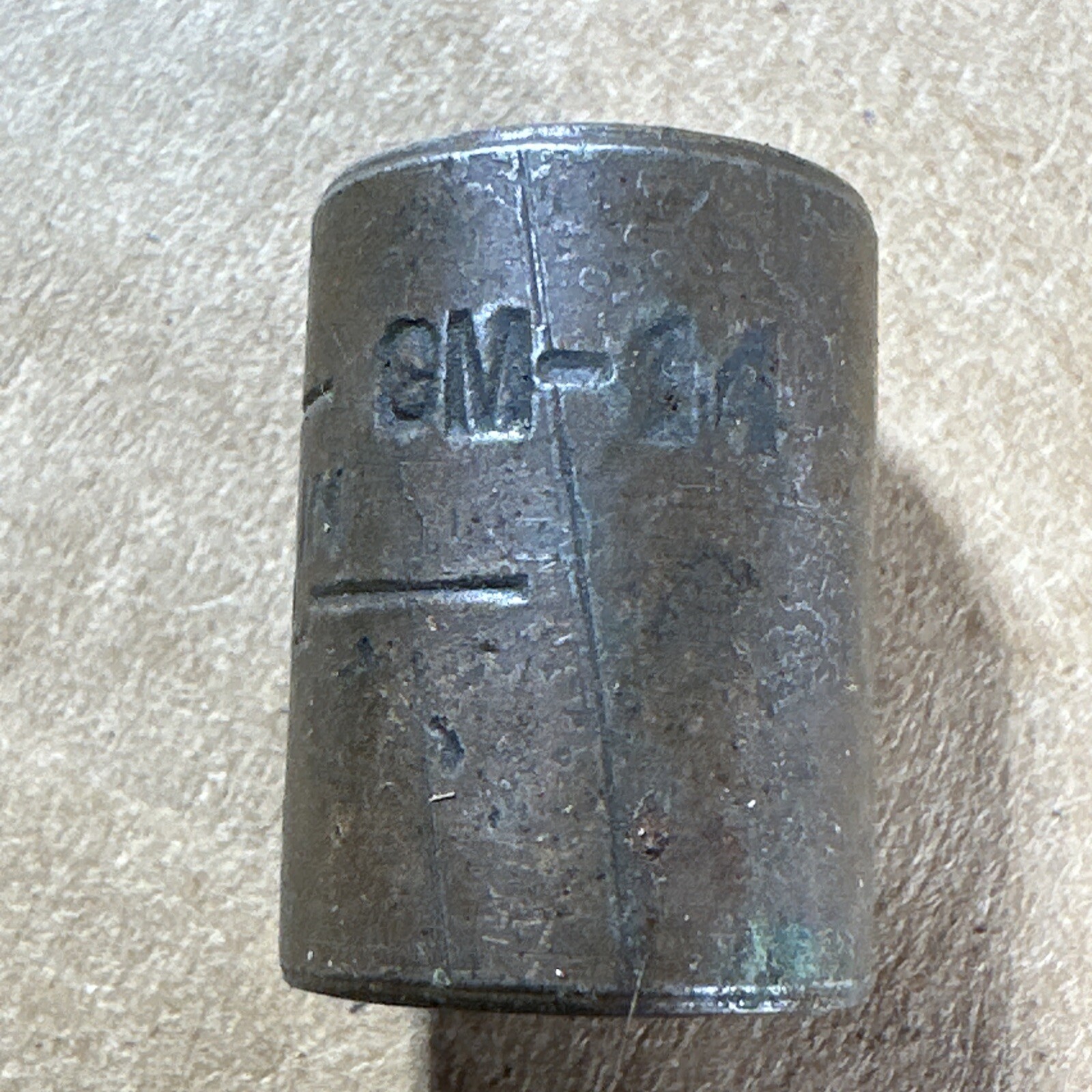 Early Snap-on Tools Industrial GM14 Socket 6 Point 7/16″ SAE 1/4” Drive USA