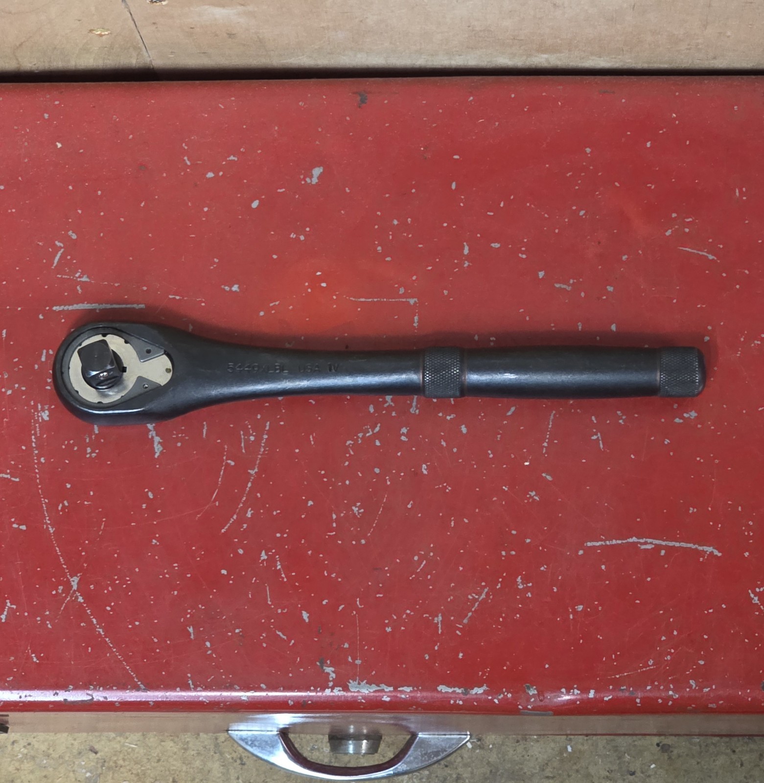 Proto 1/2″ Drive Black Oxide Ratchet 5449XLBL 1V USA 10.5″ Long