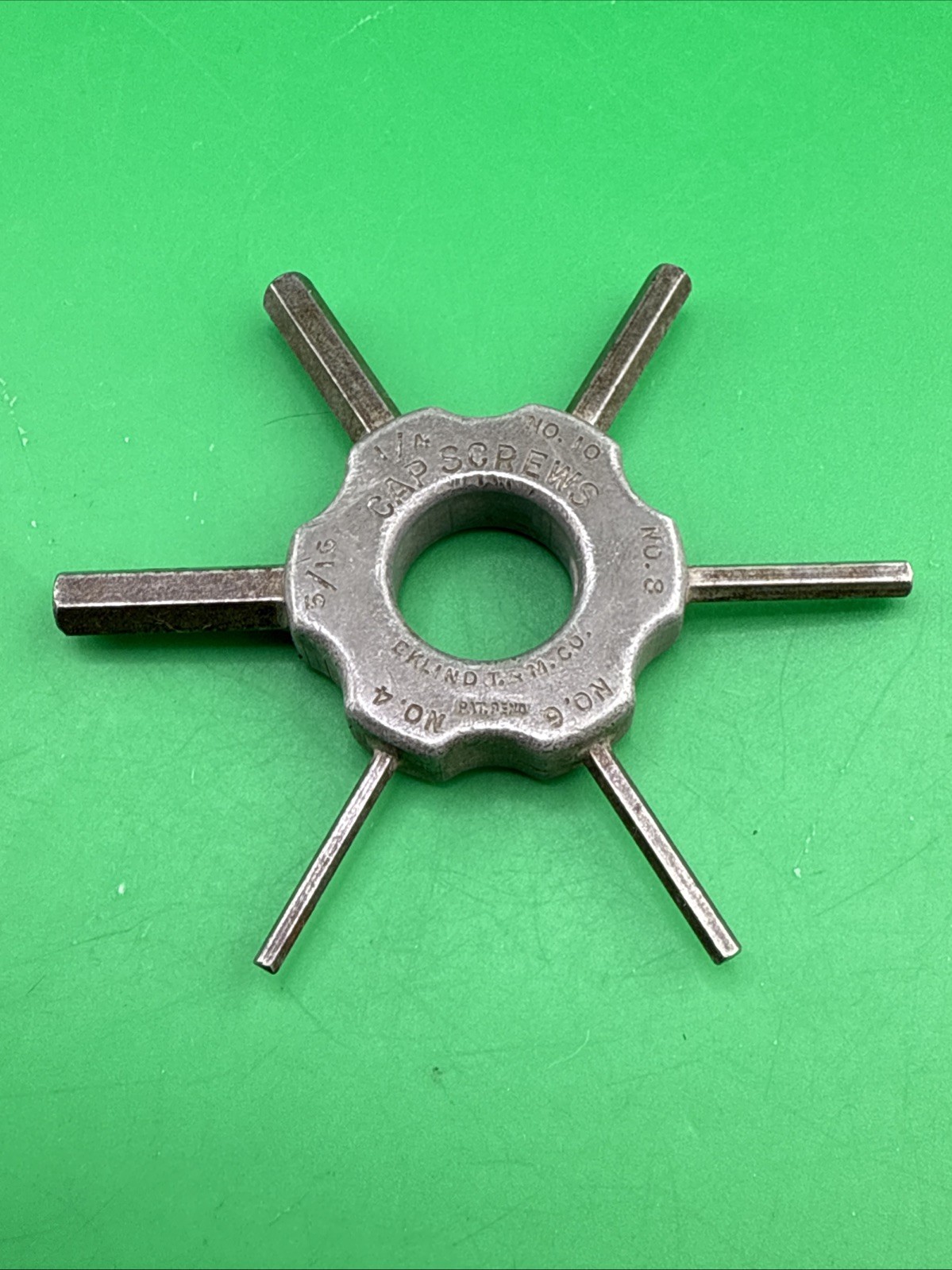 Eklind T&M Co. Vintage – Hex Uni – Key 6-Way Allen Wrench Cap Screws Set