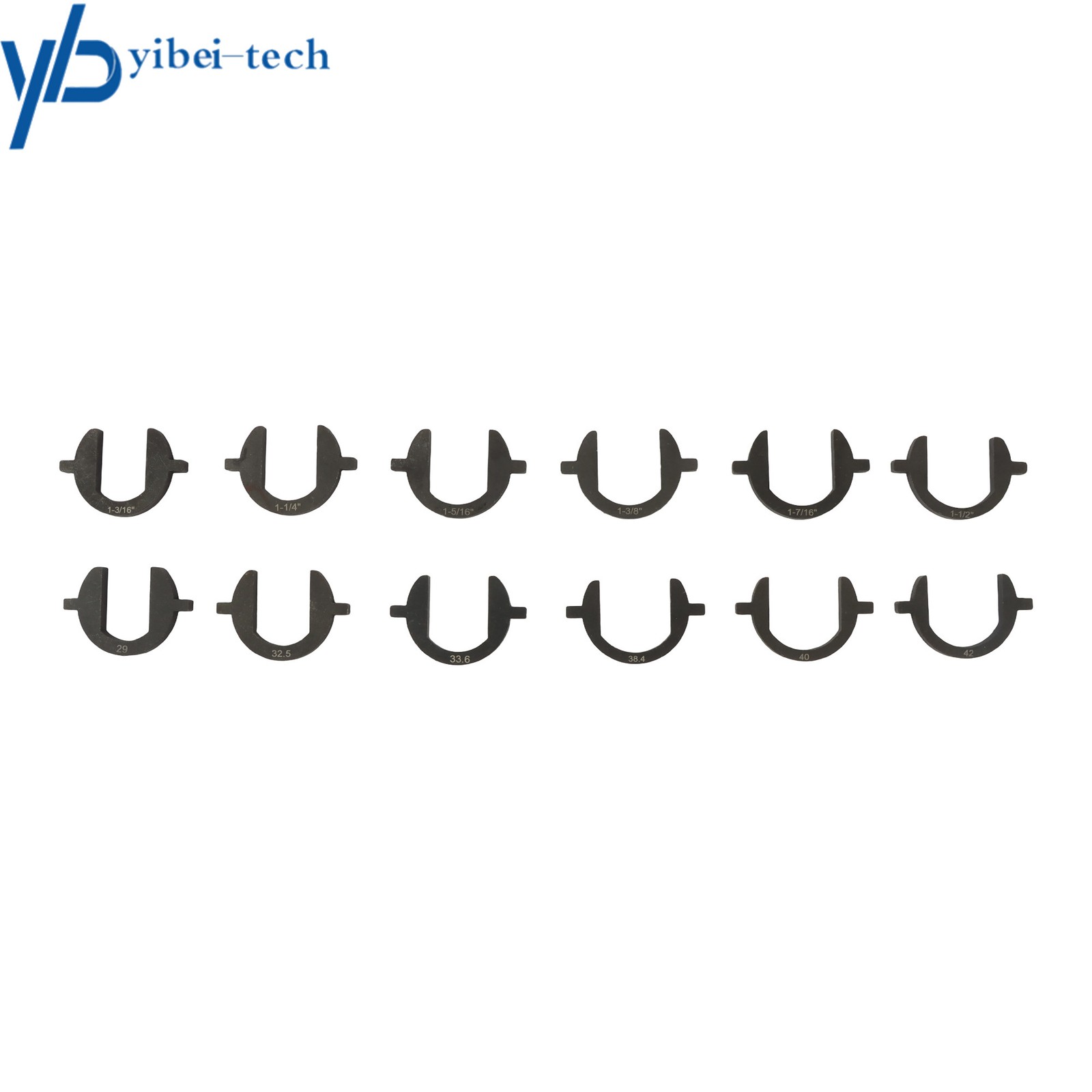 13PCS Inner Tie Rod Removal Installation Tool Set with 12 SAE & Metric Adaptors