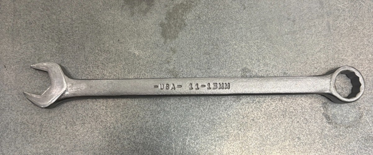 WRIGHT METRIC COMBINATION WRENCH SET OF 8 *USA MADE* 9MM-19MM