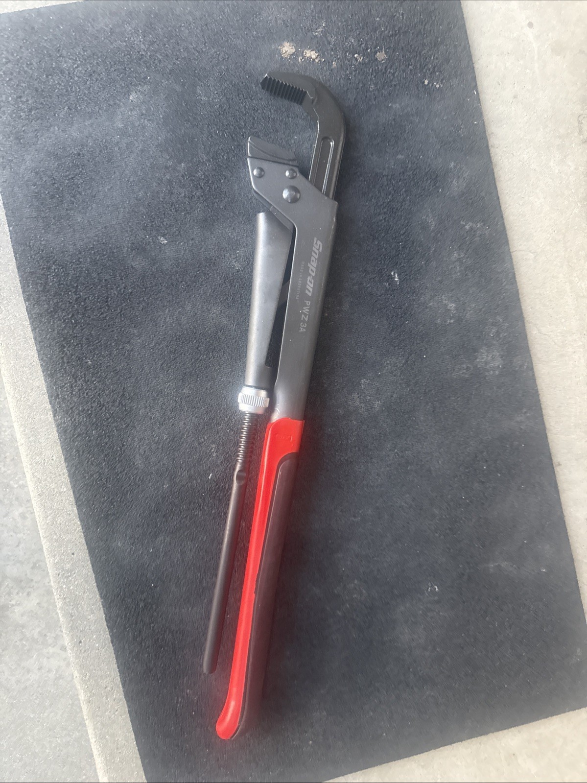 For Snap-on Tools RED 21-1/2″ Soft Grip Adjustable Plier Wrench PWZ3A