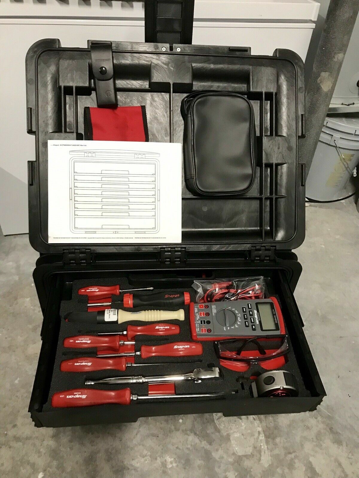 New Snap-on™ GMTK General Mechanic’s Maintenance Military Tool Set Kit 8 Drawer