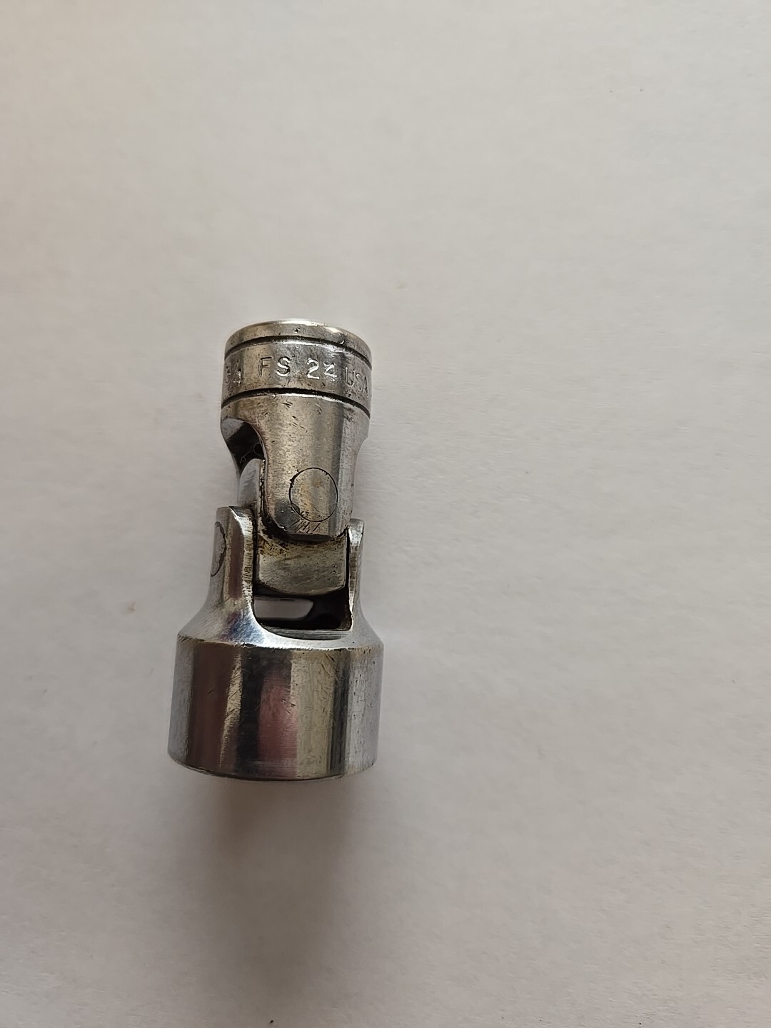 Snap On 3/8″ Drive 3/4″ 6PT Chrome Swivel Socket FS24