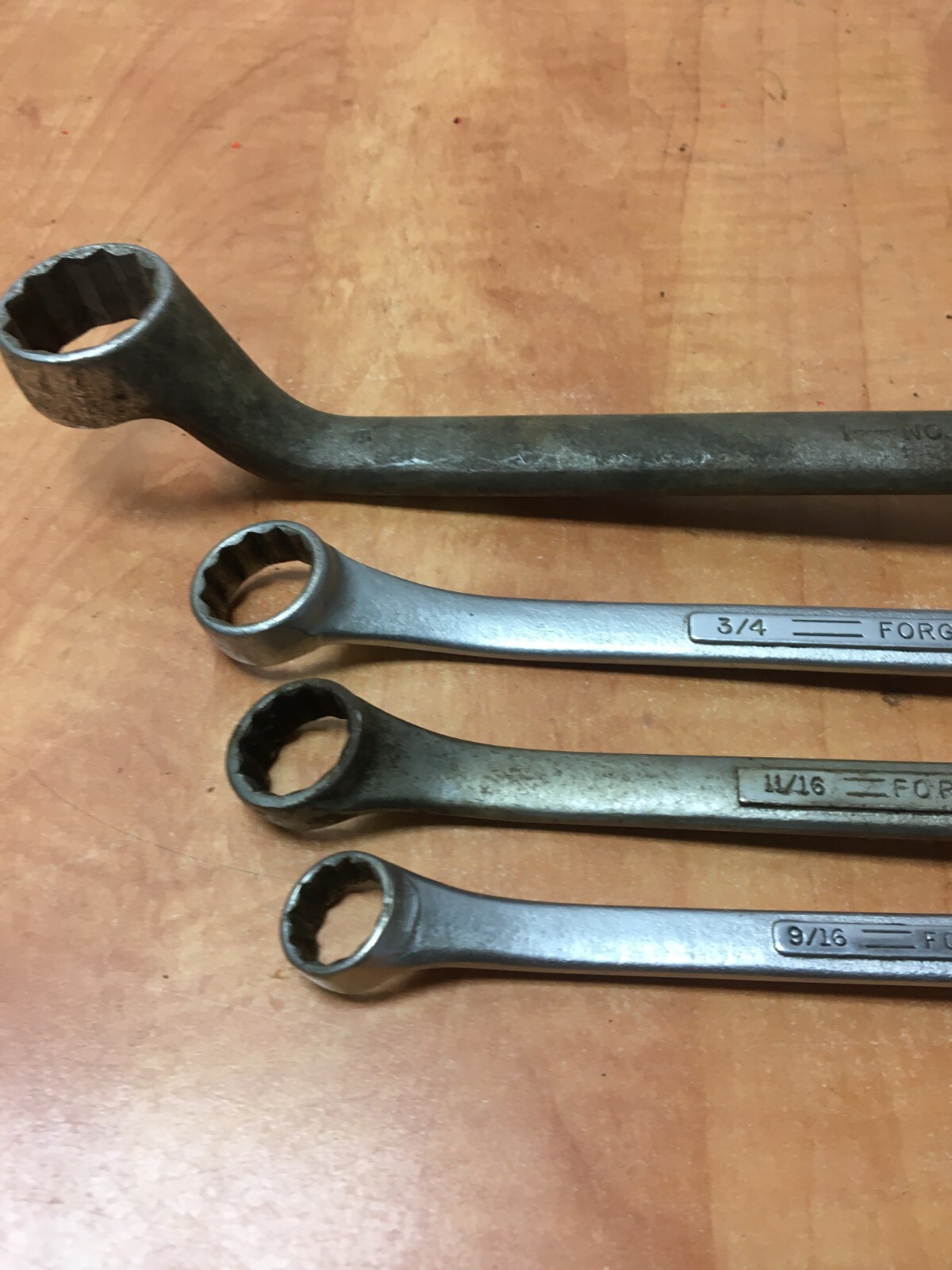 Vintage Craftsman USA Double Box End SAE =V= & Williams Superrench 9/16 to 1″