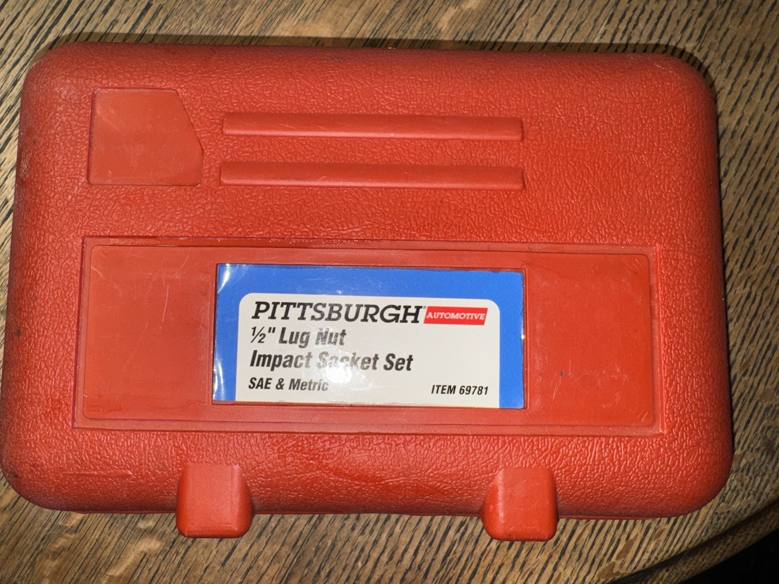 Pittsburg Automotive 1/2” Lug Nut Impact Socket Set of 7 Item #79781