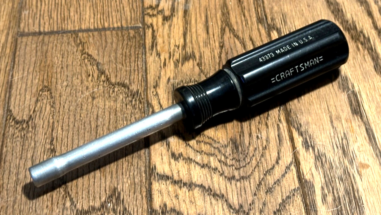 🇺🇸 Craftsman Tools MAGNETIC Tip 1/4” Hex Bit Driver Screwdriver 7″ Long USA
