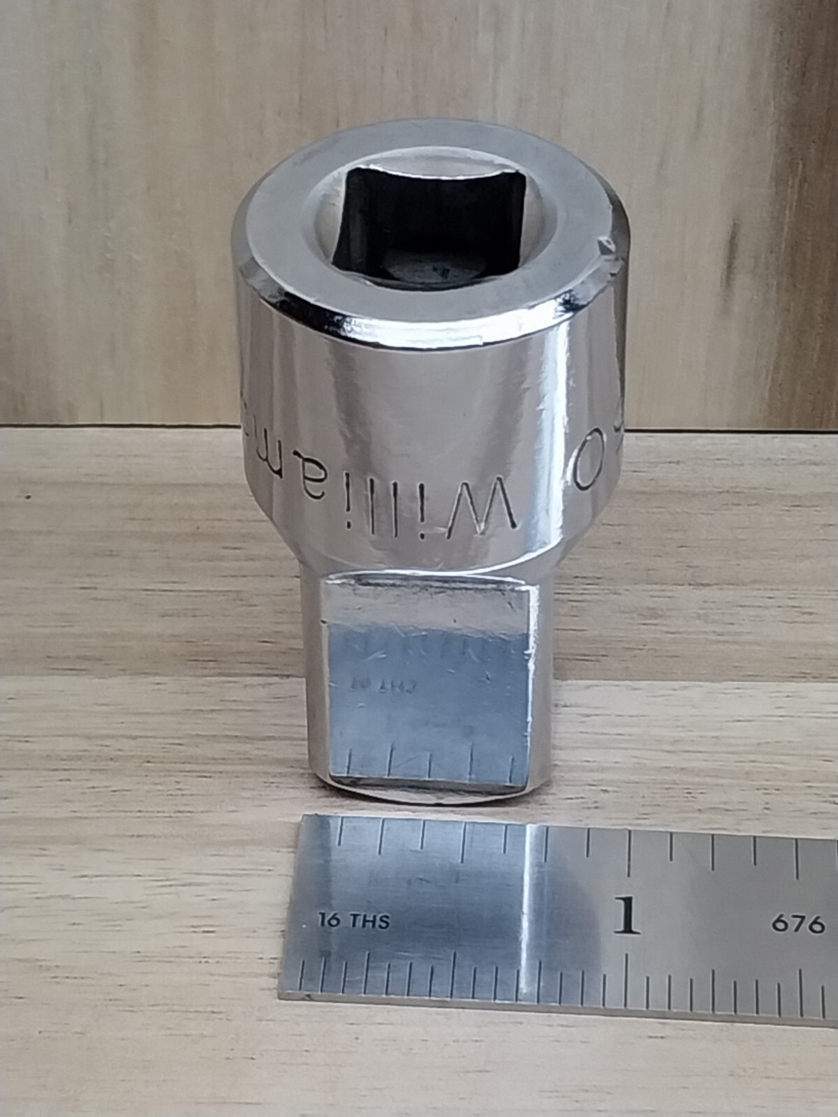 Williams 1/2″ Drive to 3/4″ Adapter & Proto 1/2″ Drive Universal Joint Sockets