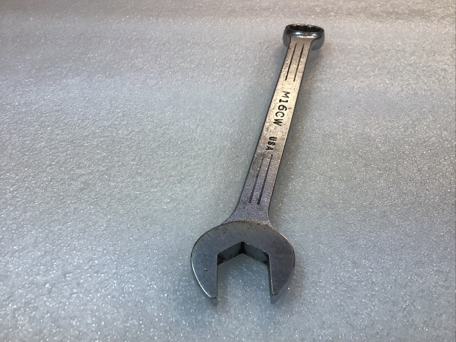 MAC TOOLS#M16CW – 16mm, Metric, Chrome, Combination Wrench, 12 Pt., -USA-NICE-