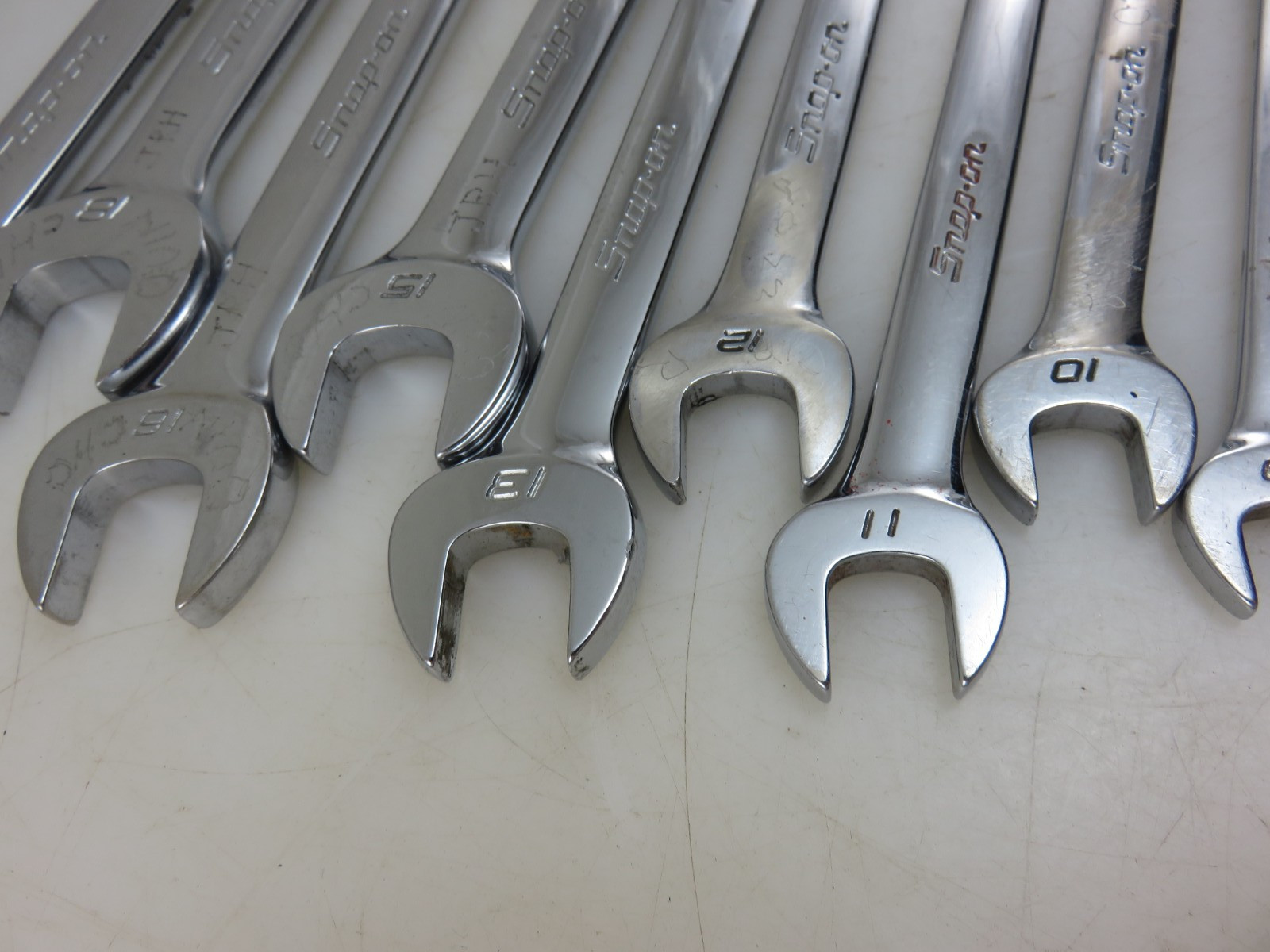 Snap-On OEXM SHORT Metric Combination Wrench 6mm-19mm 12pc Set Made In USA