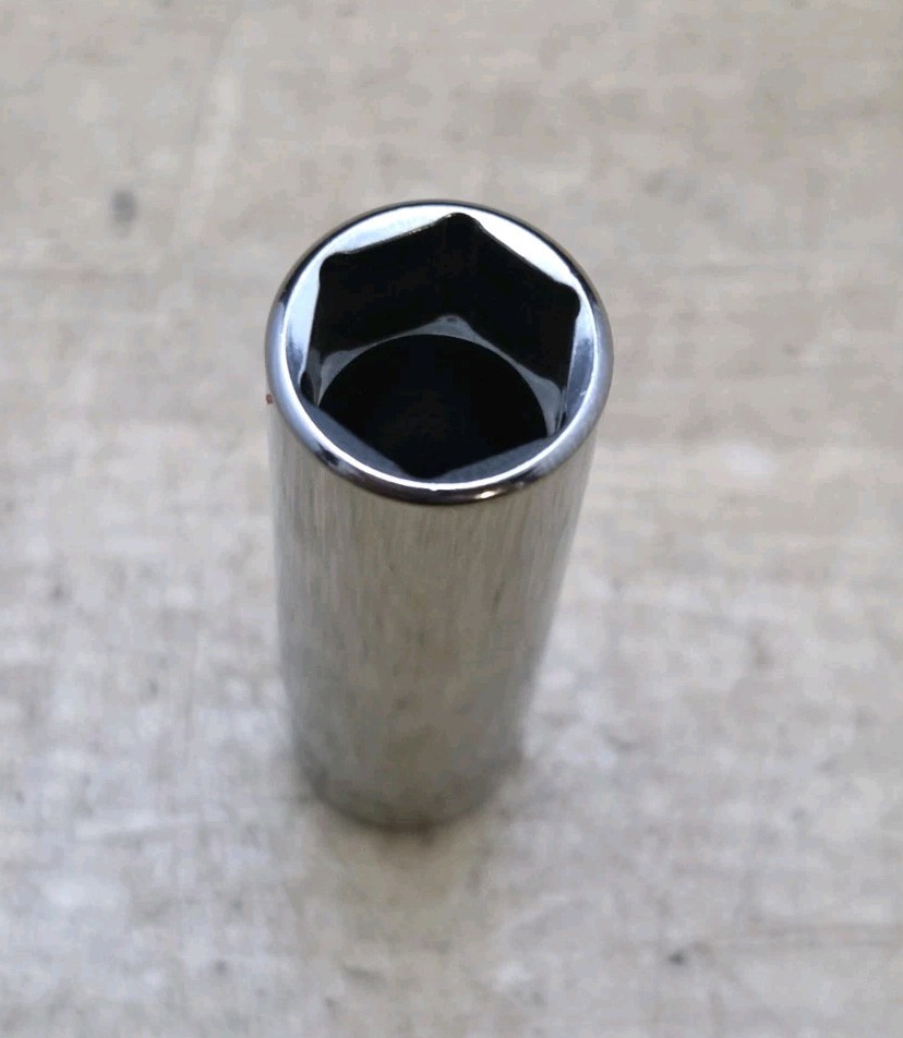 New Snap On STM14 – 1/4″ Drive 7/16″ Deep 6 Pt Chrome Socket
