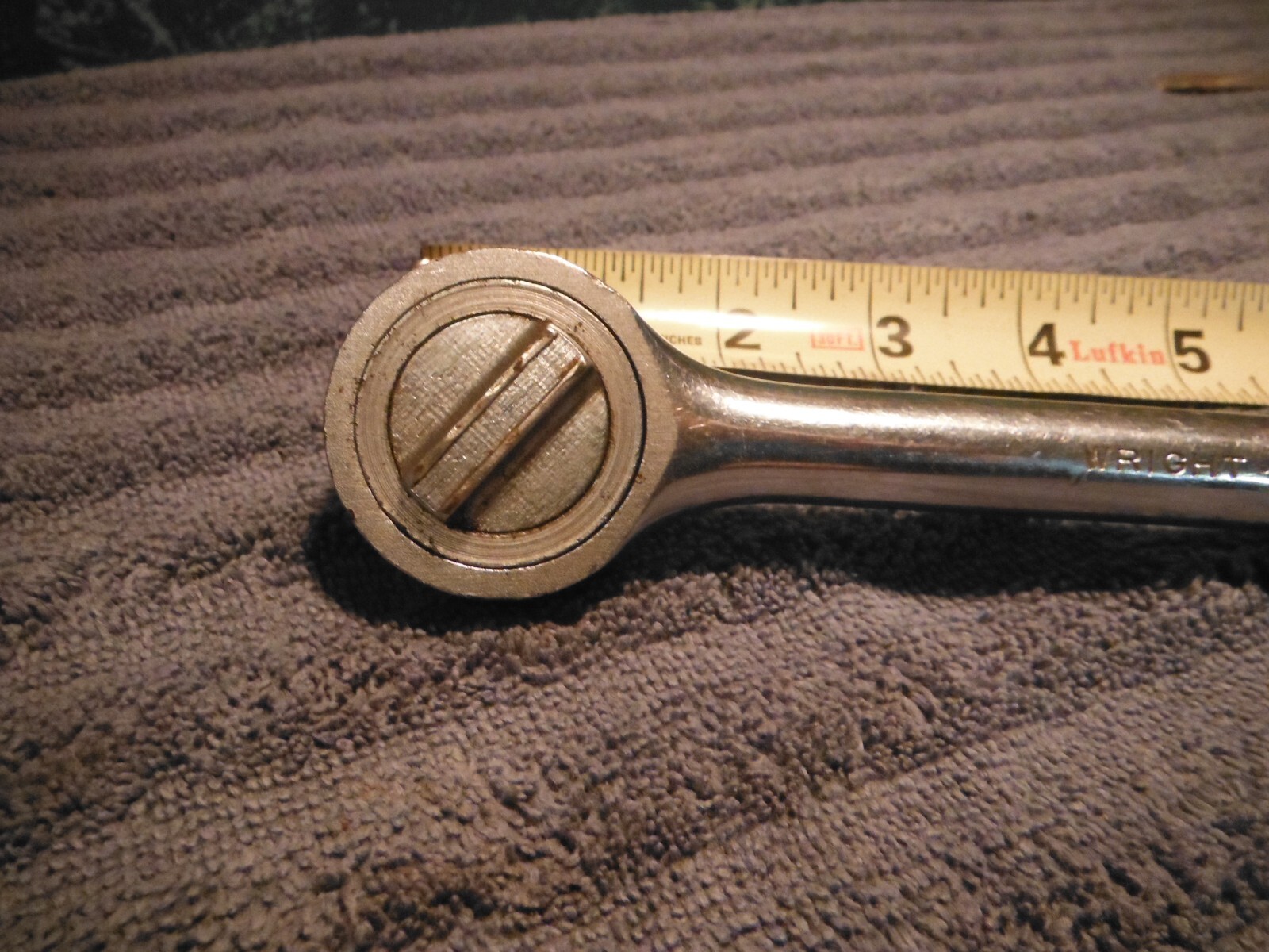Vintage Wizard Forged in USA 1/2″ Drive Ratchet Model H2833 10in Long