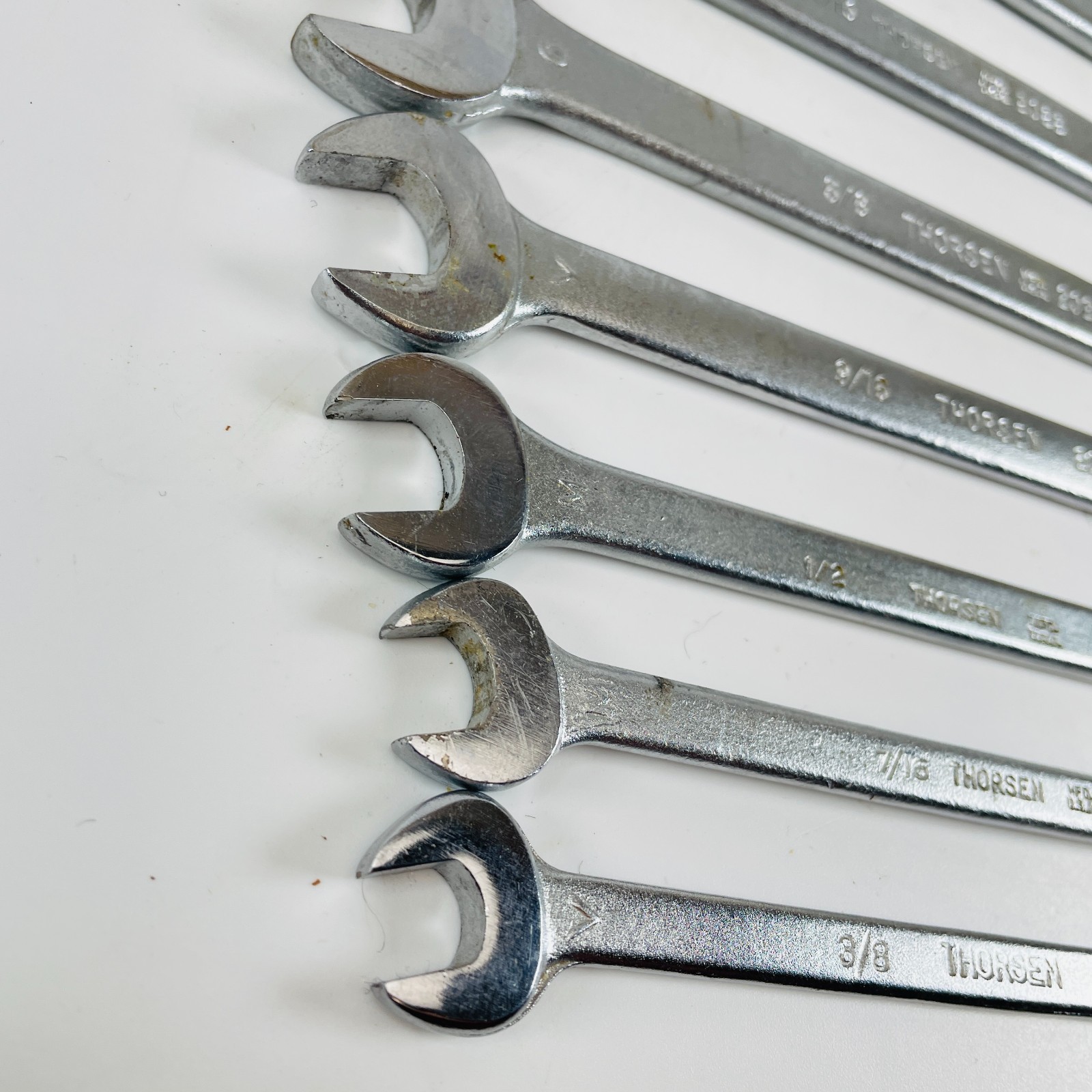 Vintage Thorsen Combination Wrench Set 3/8″ to 15/16″ 10 Pc USA 2012-2030