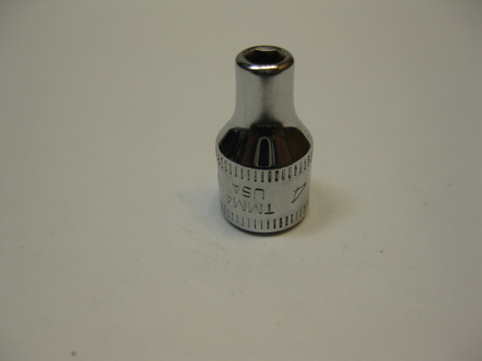 Snap-on tools 1/4″ drive 4mm metric 6 point Socket TMM4 Mint!