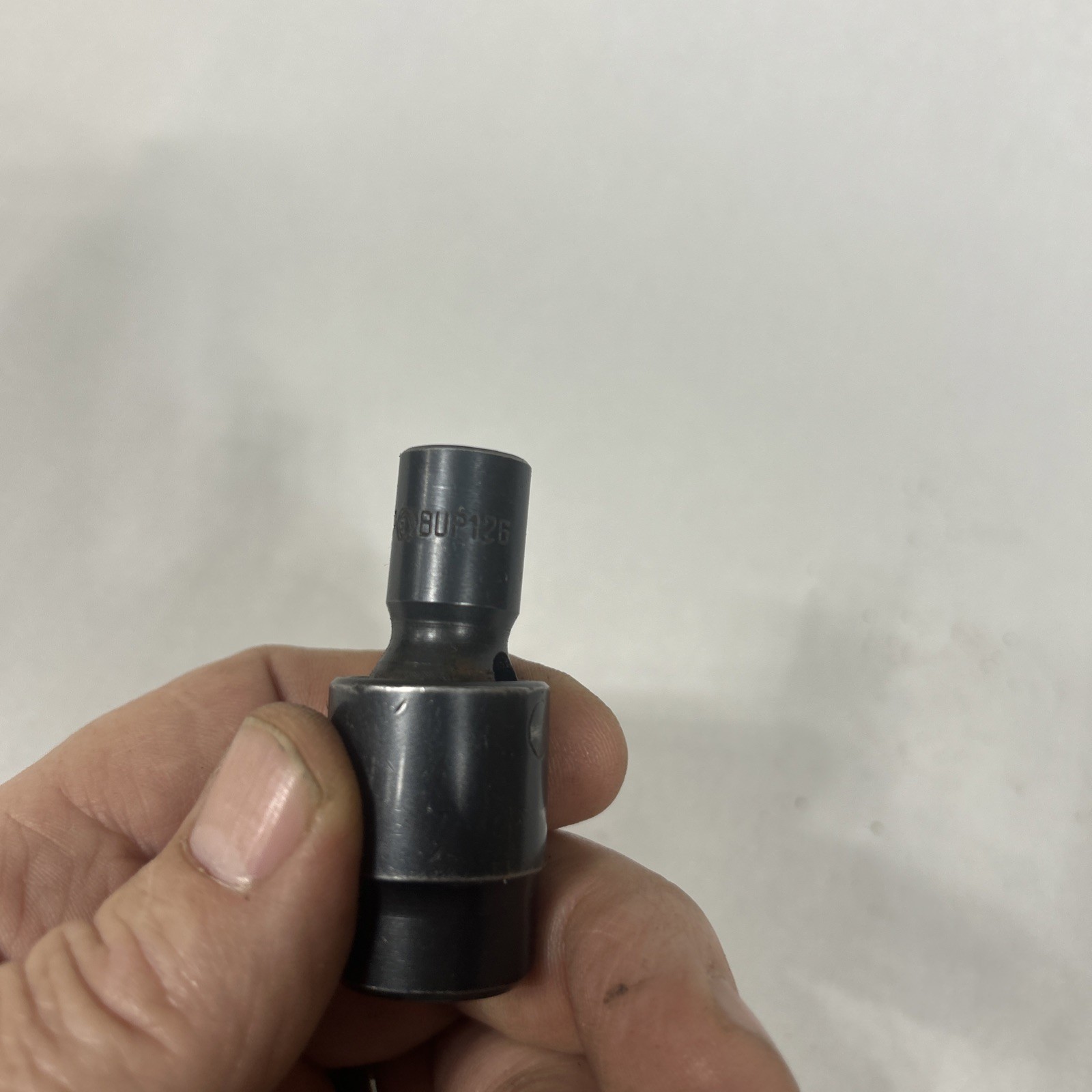 Matco Tools 3/8” 6 Point 3/8” Drive Universal Socket BUP126. Used Black