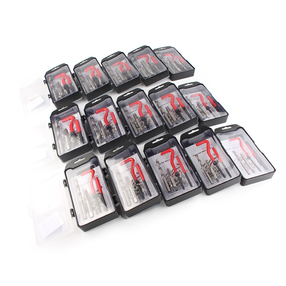 Metric Thread Repair Insert Kit M5 M6 M8 M10 M12 M14 Helicoil Car Pro Coil Tool