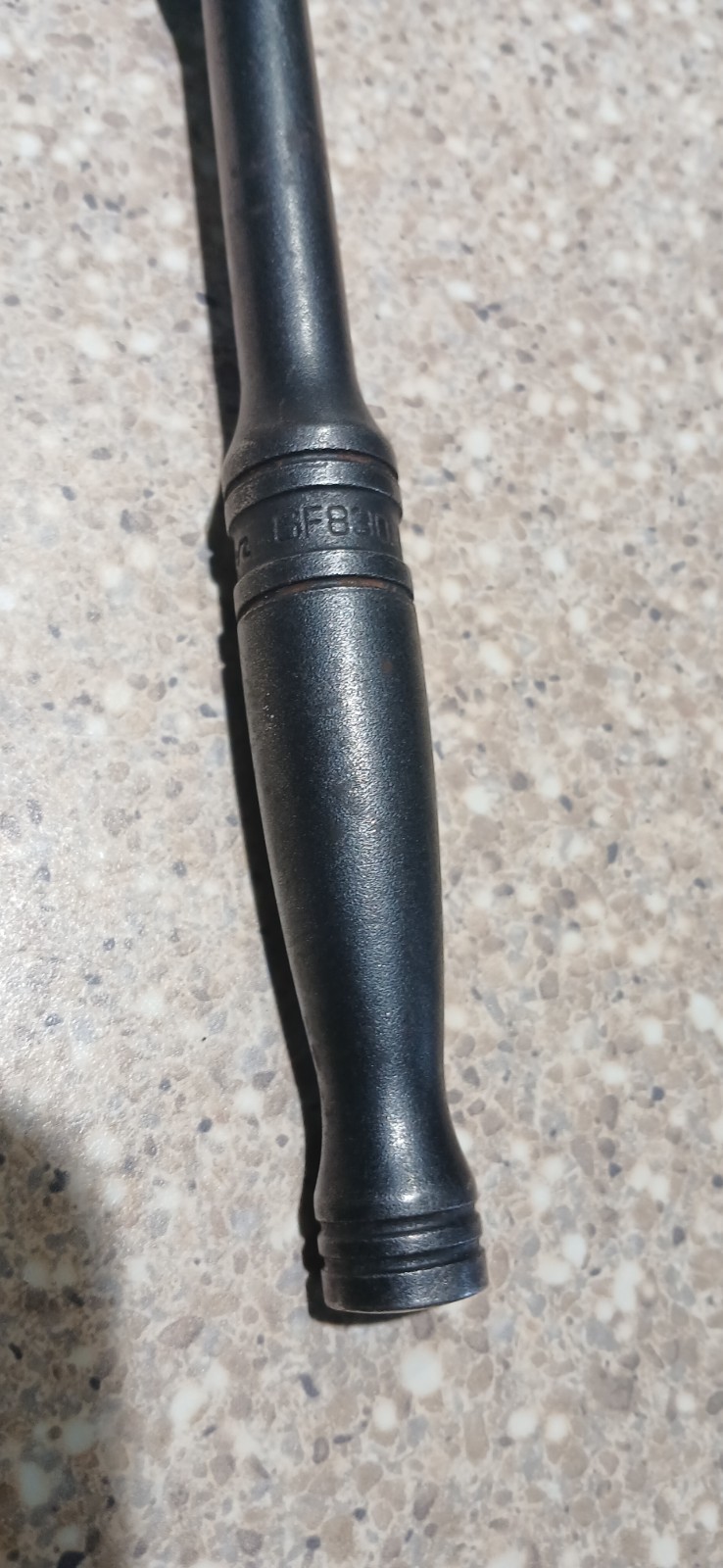 Snap On GF830 3/8” Drive Industrial Black Oxide Finish 7.5” Long Ratchet USA