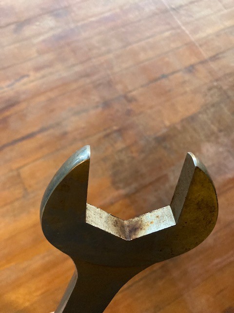 Vintage MAC Tools 4 Way Angle Head 2″ DA-64 Double Open End Wrench USA 20.5″ Lng