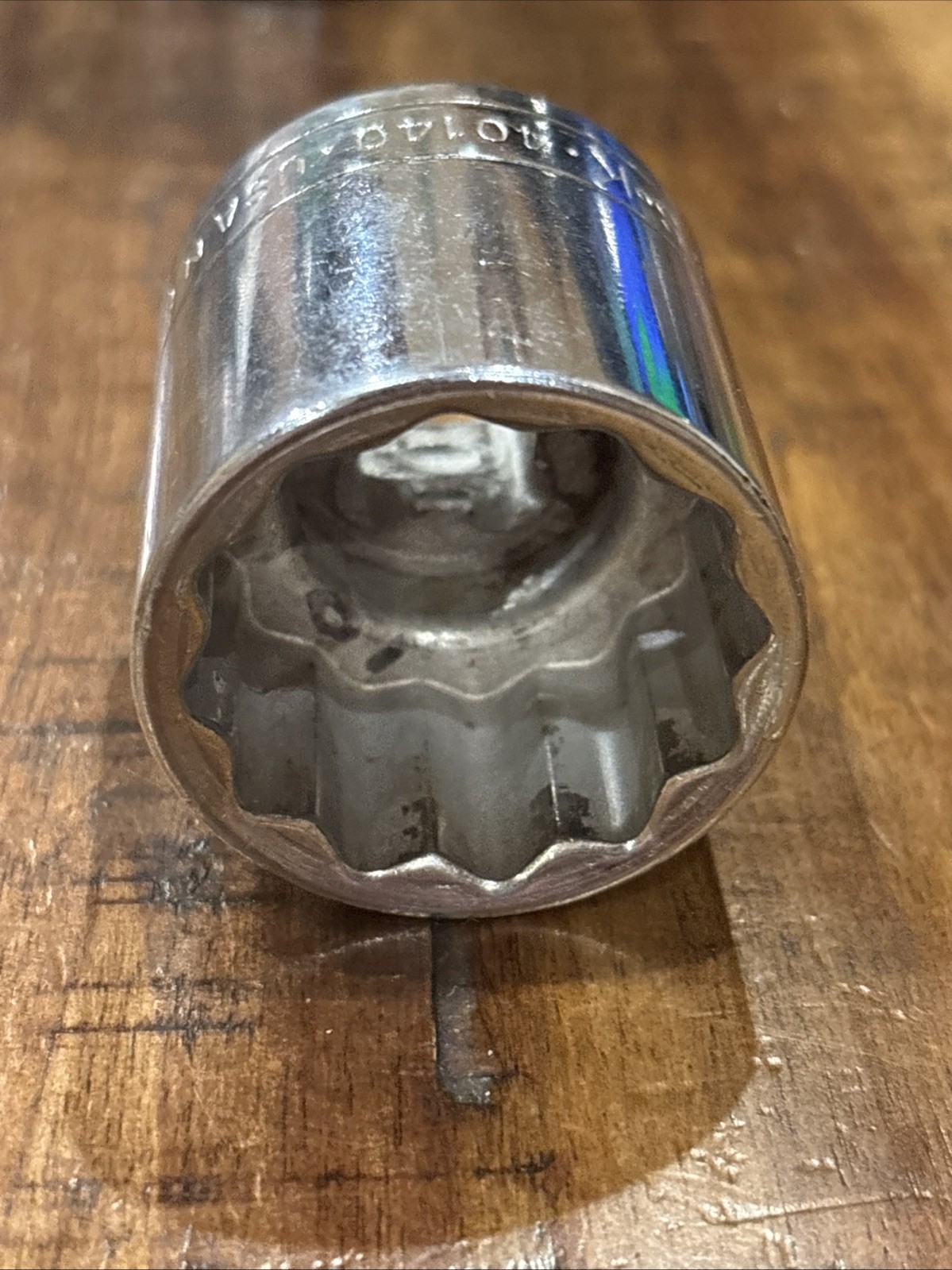 SK Tools 1/2” 12pt Sockets 1-3/16” & 1-1/4” Shallow, 1-1/8” Deep EUC SAE USA