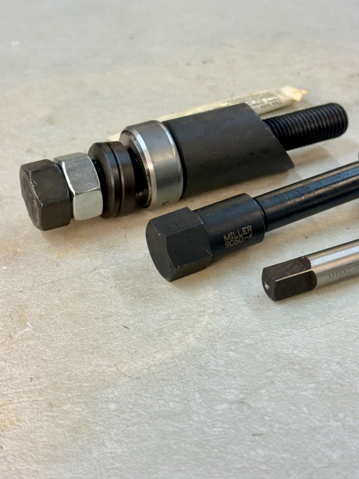 MILLER 9050A SLEEVE REMOVER/INSTALLER & FORCING SCREW SET —— NEW OLD STOCK!