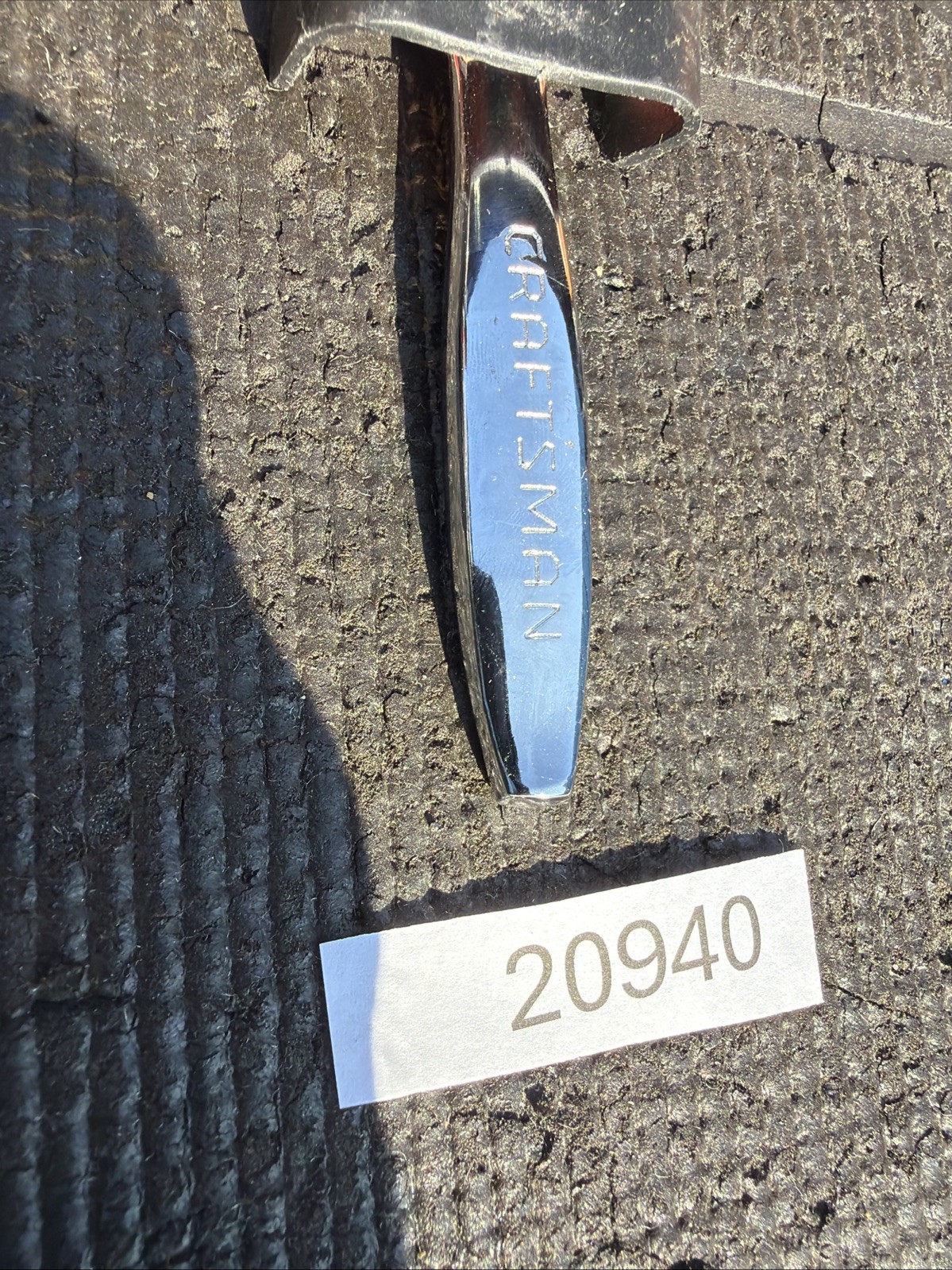 Sears Craftsman Nos 1/4” Thin Profile Full Polish Ratchet 44994 Sexy L-AB