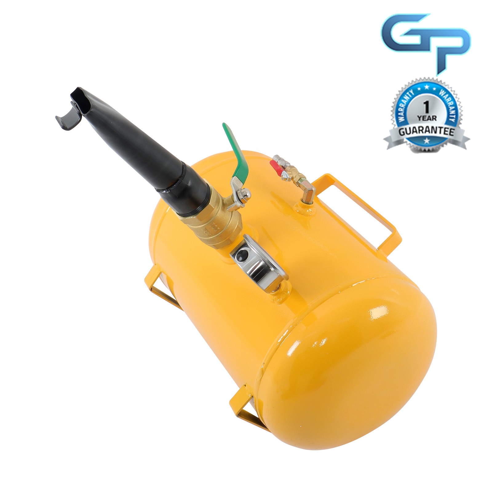 Yellow 5 Gallon Heavy Duty Air Tire Bead Seater Blaster Seating Tool 145 PSI