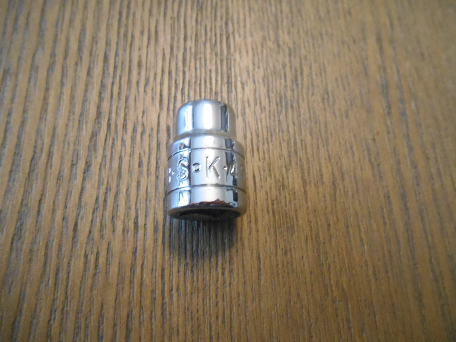 SK Hand Tools 45112 3/8″ Dr. 3/8″ 6pt Standard Fractional Chrome Socket, New