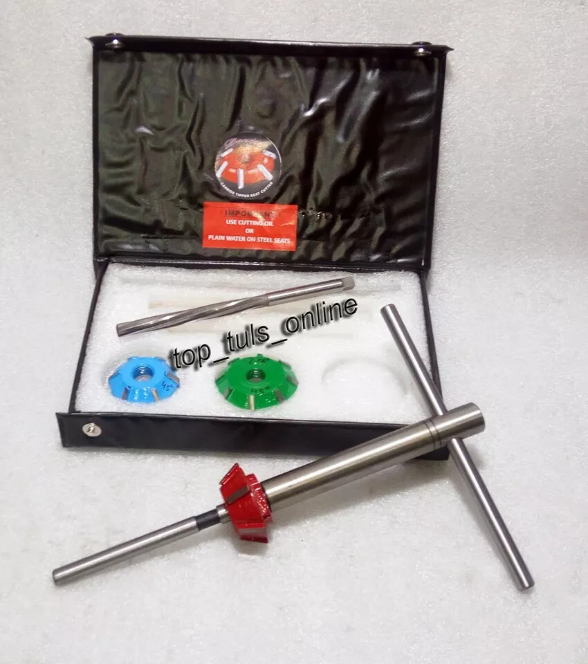 BRIGGS & STRATTON ANIMAL M VALVE SEAT CUTTER SET 2 ANGLES CUT CARBIDE TIPPED