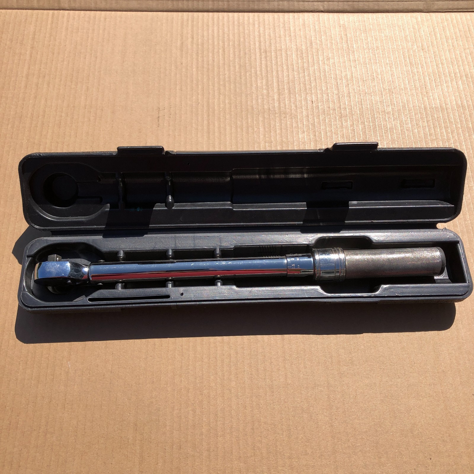CDI 752MFRMH 3/8″ Micrometer Style Adjustable Torque Wrench 5-75 ft/lbs 10-98 NM