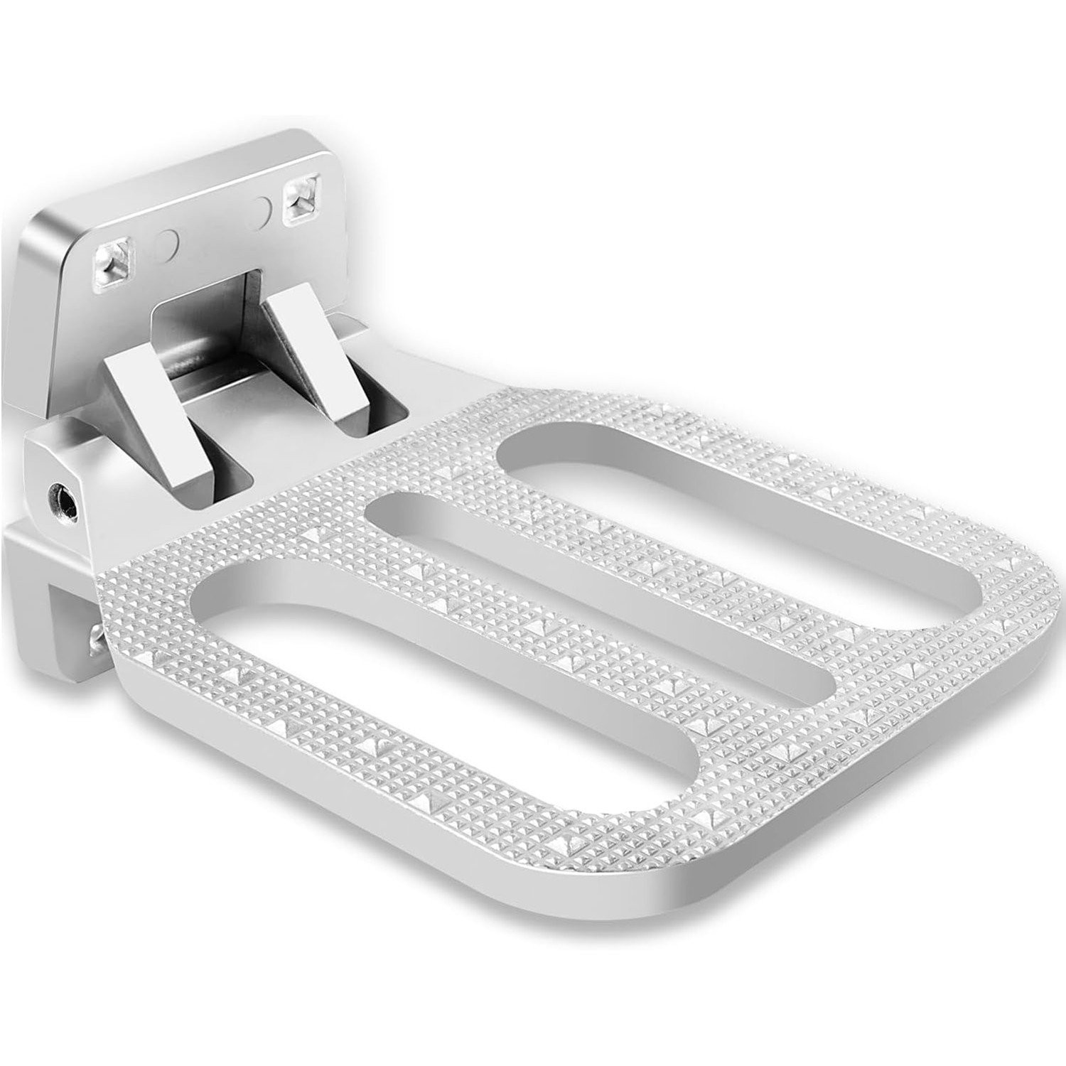 FS2797CH Large Folding Step With Gasket for Truck Trailer RV Camper Boat Vehicle