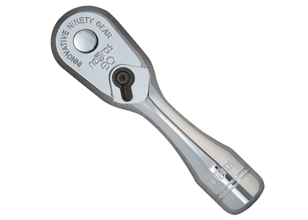 KTC nepros Short Ratchet Handle 6.35mm (1/4″) Drive 90 Tooth Gear NBR290S JAPAN