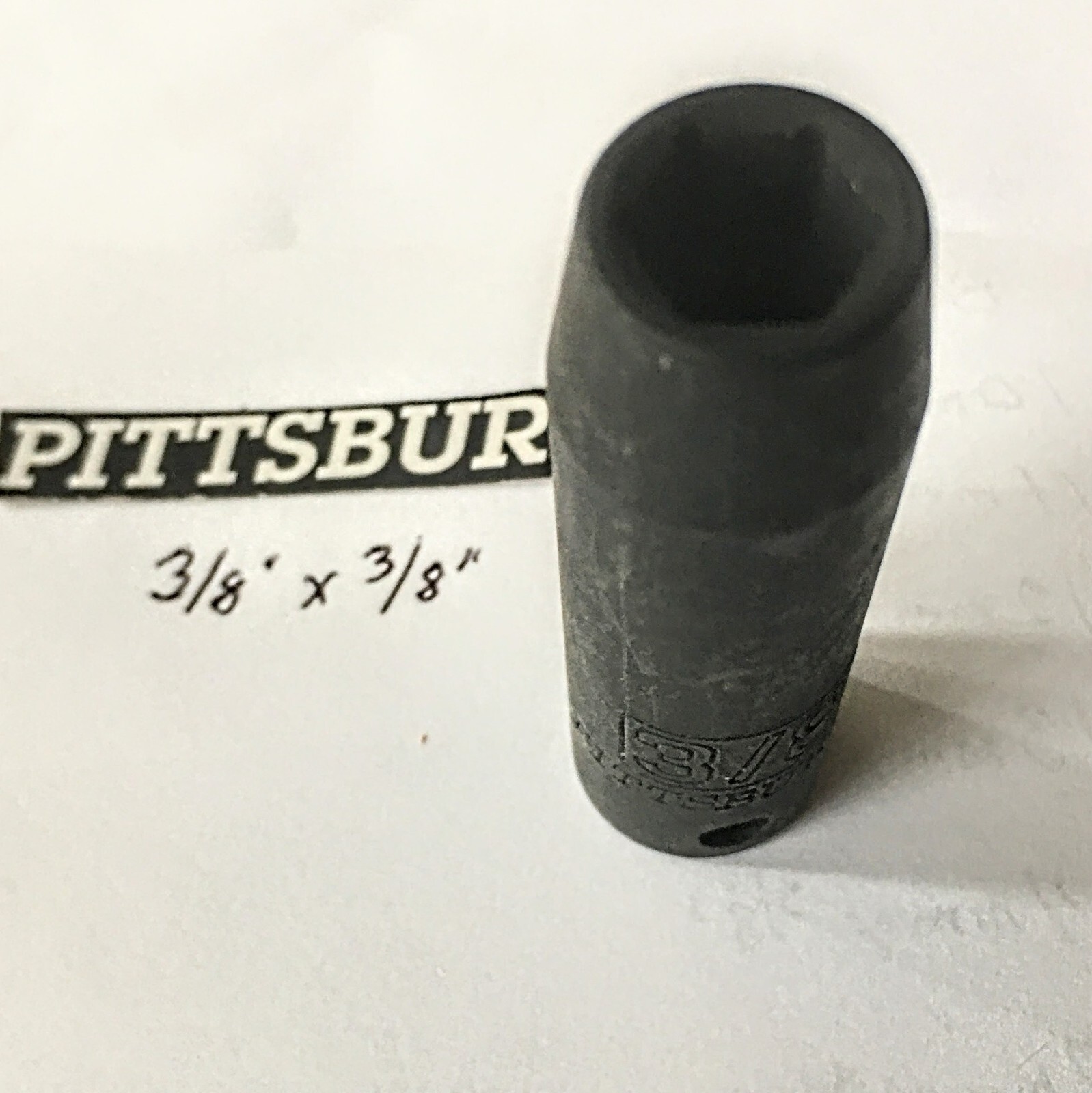 Pittsburgh 3/8″ x 3/8″ Deep Impact Socket 6 Pt Free USA Shipping