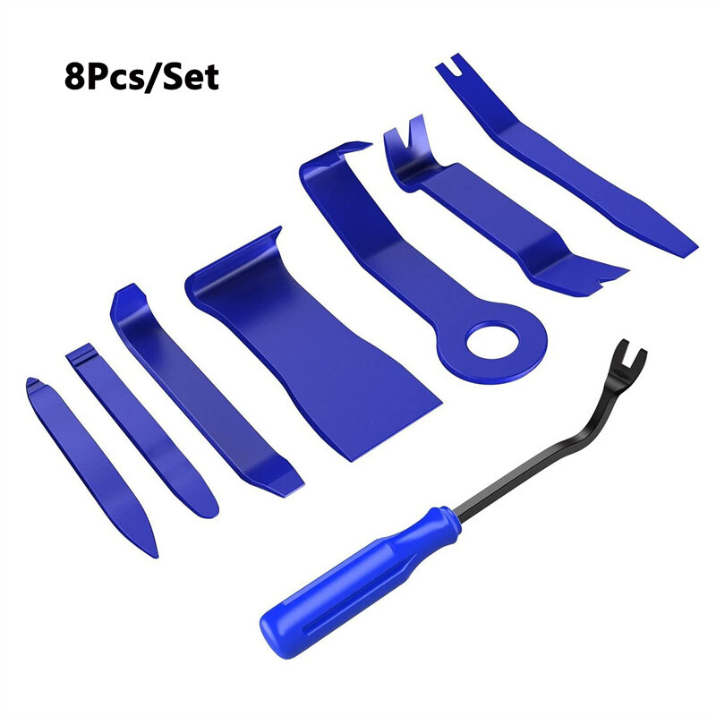 8Pcs/Set Trim Removal Pry Tool Kit for Car Radio Door Panel Fastener Dashboard