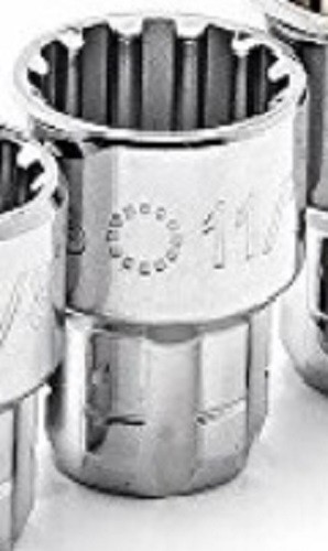 Husky Pass-Thru Socket 3/8″ Drive 11/16″ Socket UNIVERSAL 12 point Max Axess