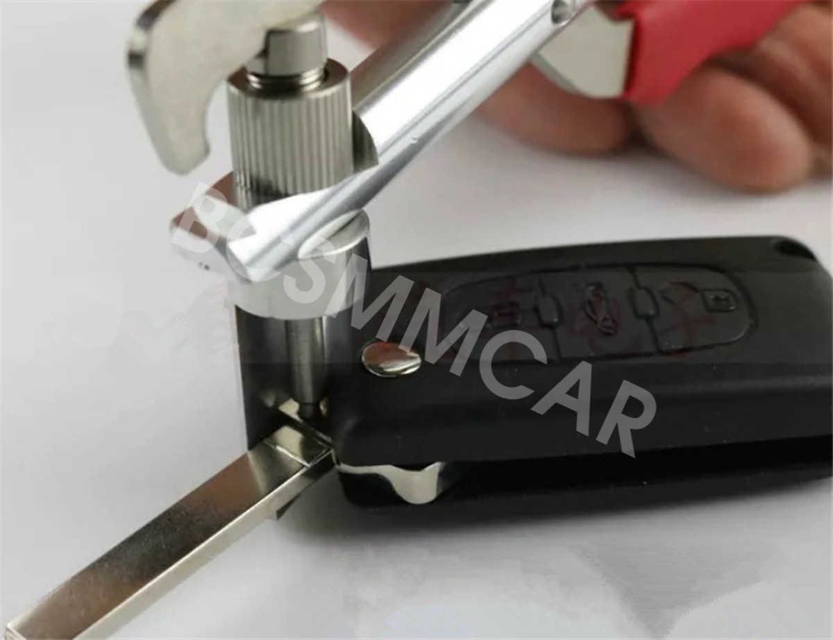 Metal Car Remote Key Blade Pin Disassembling Clamp Locksmith Pilers Tool Kit
