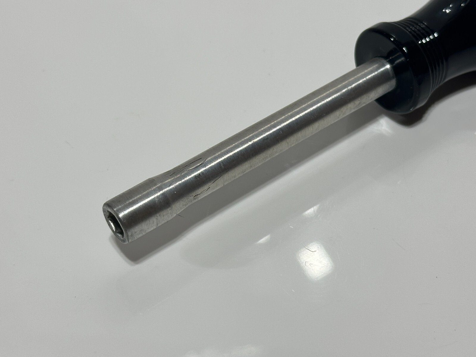 NEW USA (NOS) Craftsman 1/4″ Black Hex Magnetic Bit Holder Spinner Handle 43373