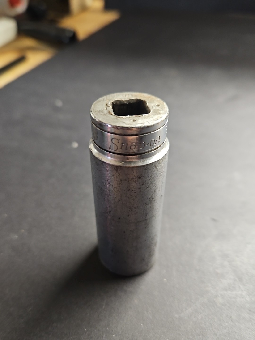 Snap-on SFS241 3/4″ 6pt 3/8″ Drive Deep Socket Vintage Replacement Patinad GUC