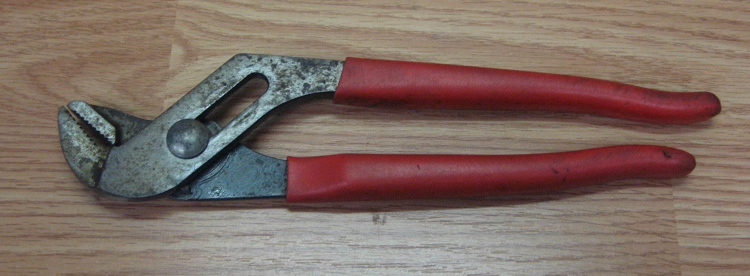 Crescent (R-210) 10″ Straight Jaw Tongue and Groove Adjustable Pliers **U.S.A.**