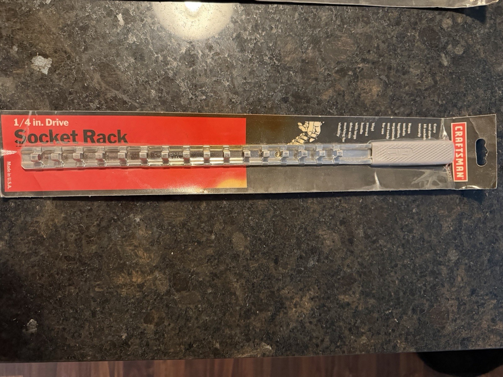 Craftsman Socket rails NOS 1/4”, 3/8” And 1/2”