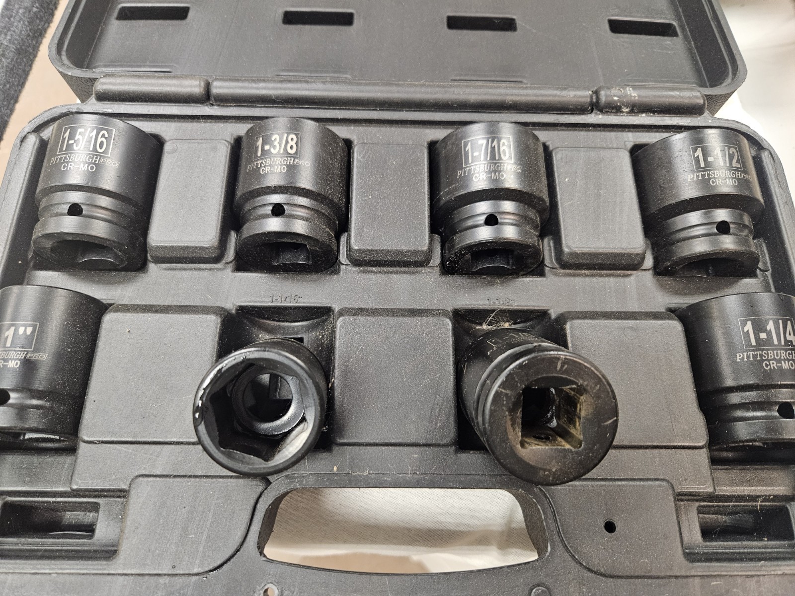 Impact Socket Set 3/4″ Drive SAE 1″ to 1-1/2″ 6 Point