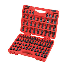 Sunex 3569 84 Piece 3/8″ Dr. Master Hex Bit Impact Socket Set Brand New!