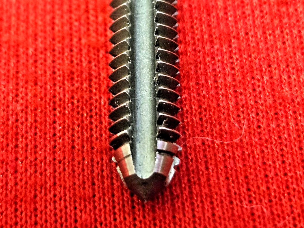 12-24 12/24 NC Bottom Hand Tap Irwin Hanson Model 1232 ZR Carbon Steel 4FL USA
