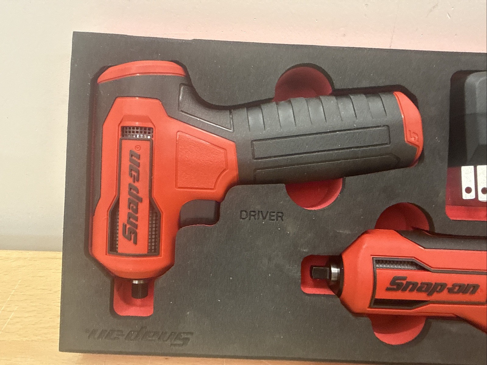 Snap On Tools FMCTNN23K Nano/Axcess Tool Kit Red Foam 1/4drive 2pc