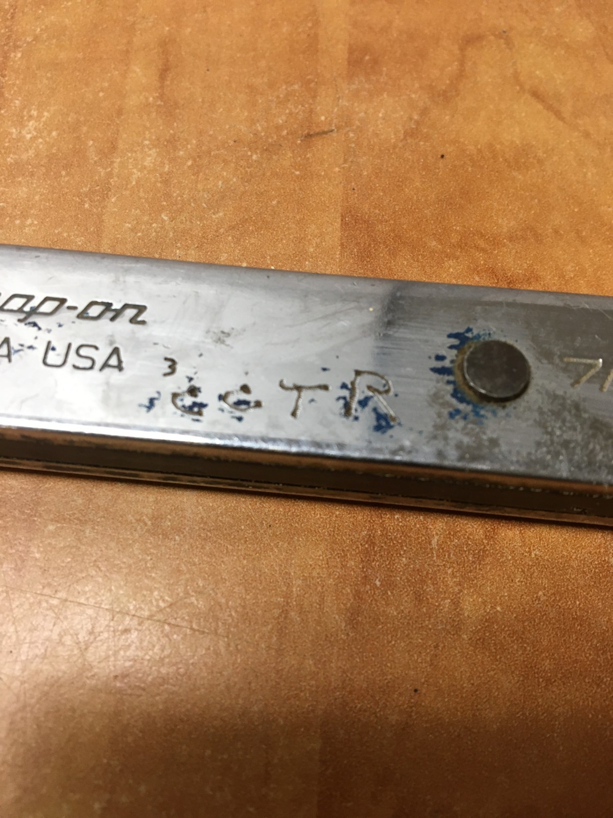 Snap On R2428A Double Box End Ratcheting Wrench 3/4″ 7/8″