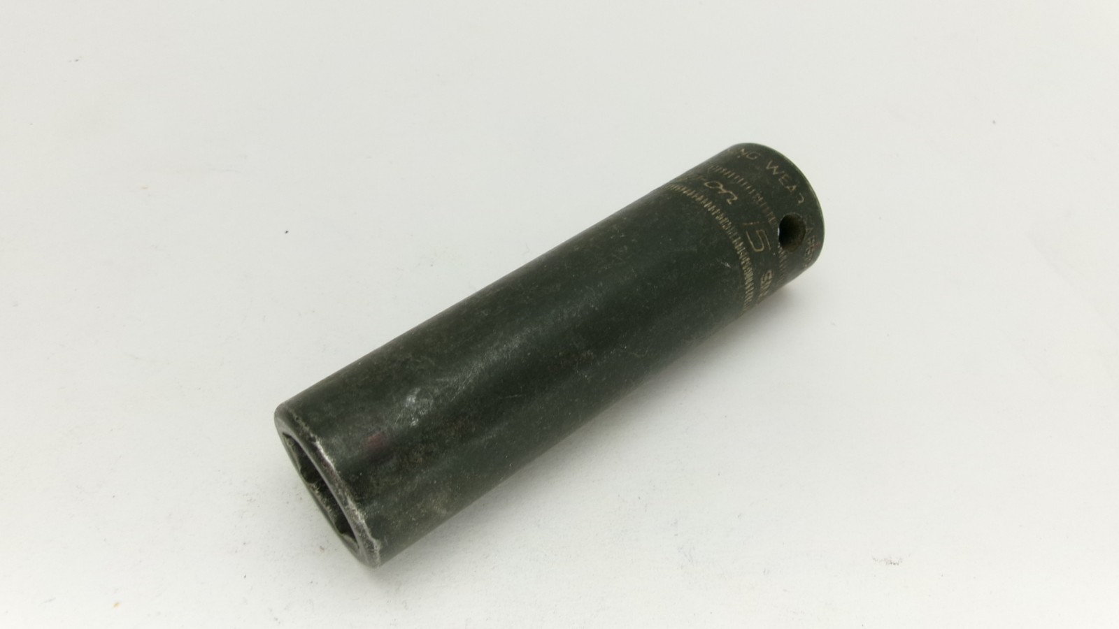 Snap-on tools 1/2″ drive 15mm metric 6 point Deep Impact Socket SIMM150A Nice!