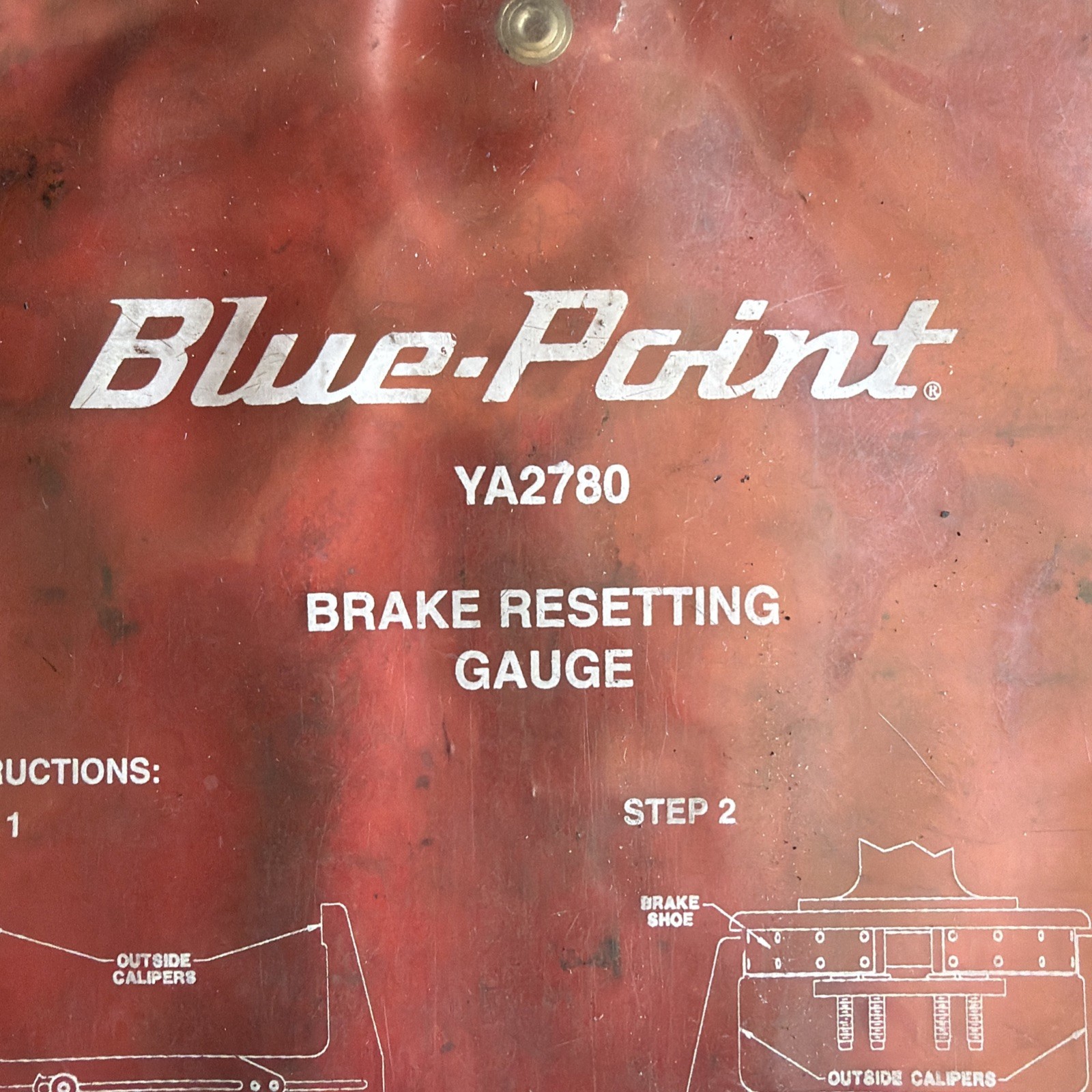 Blue Point Brake Resetting Gauge Caliper YA2780 Made in USA READ!