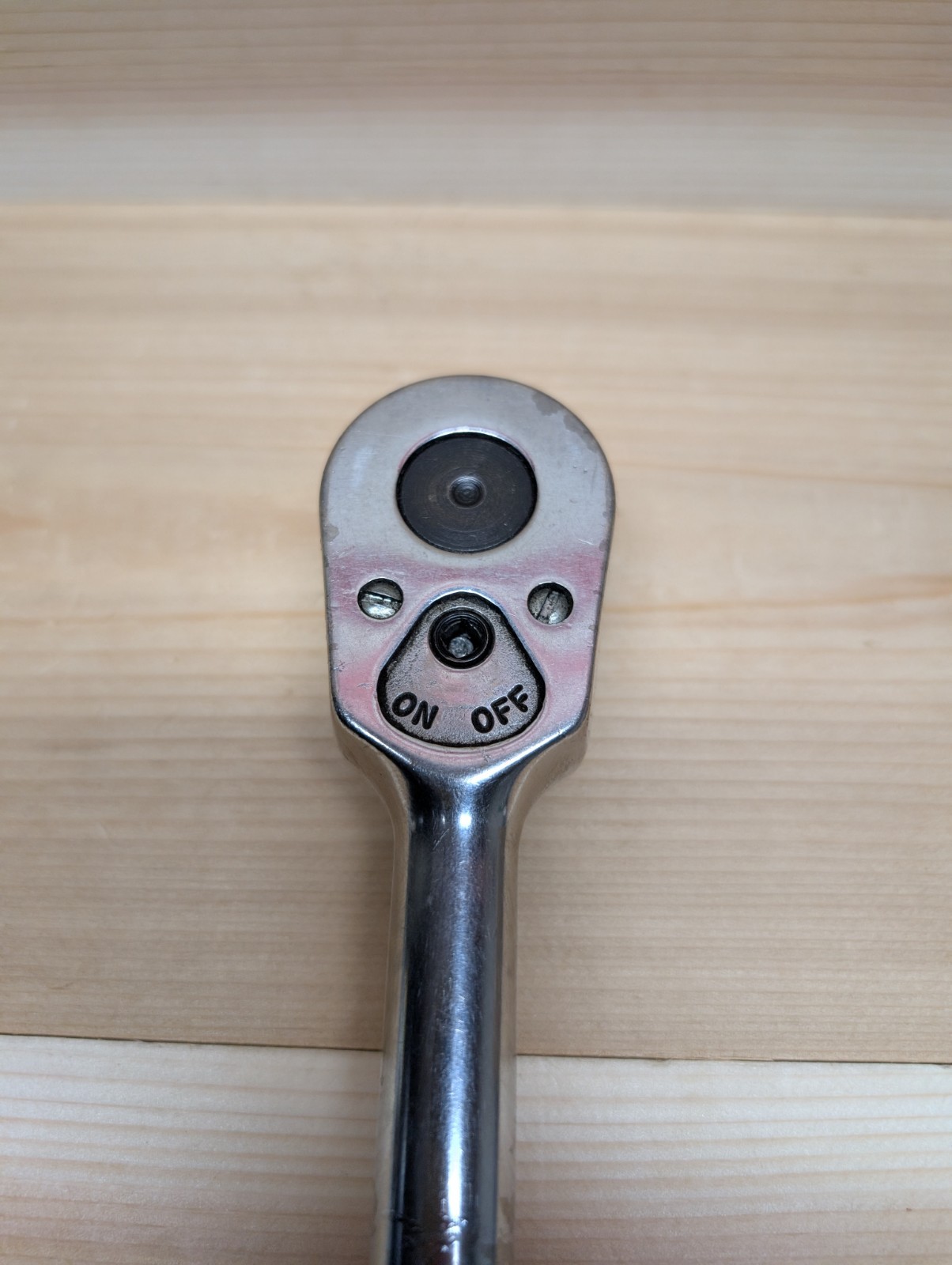 Par-X by Snap-on UR71 1/2″ Drive Ratchet USA Chrome 10″ long – Missing Switch