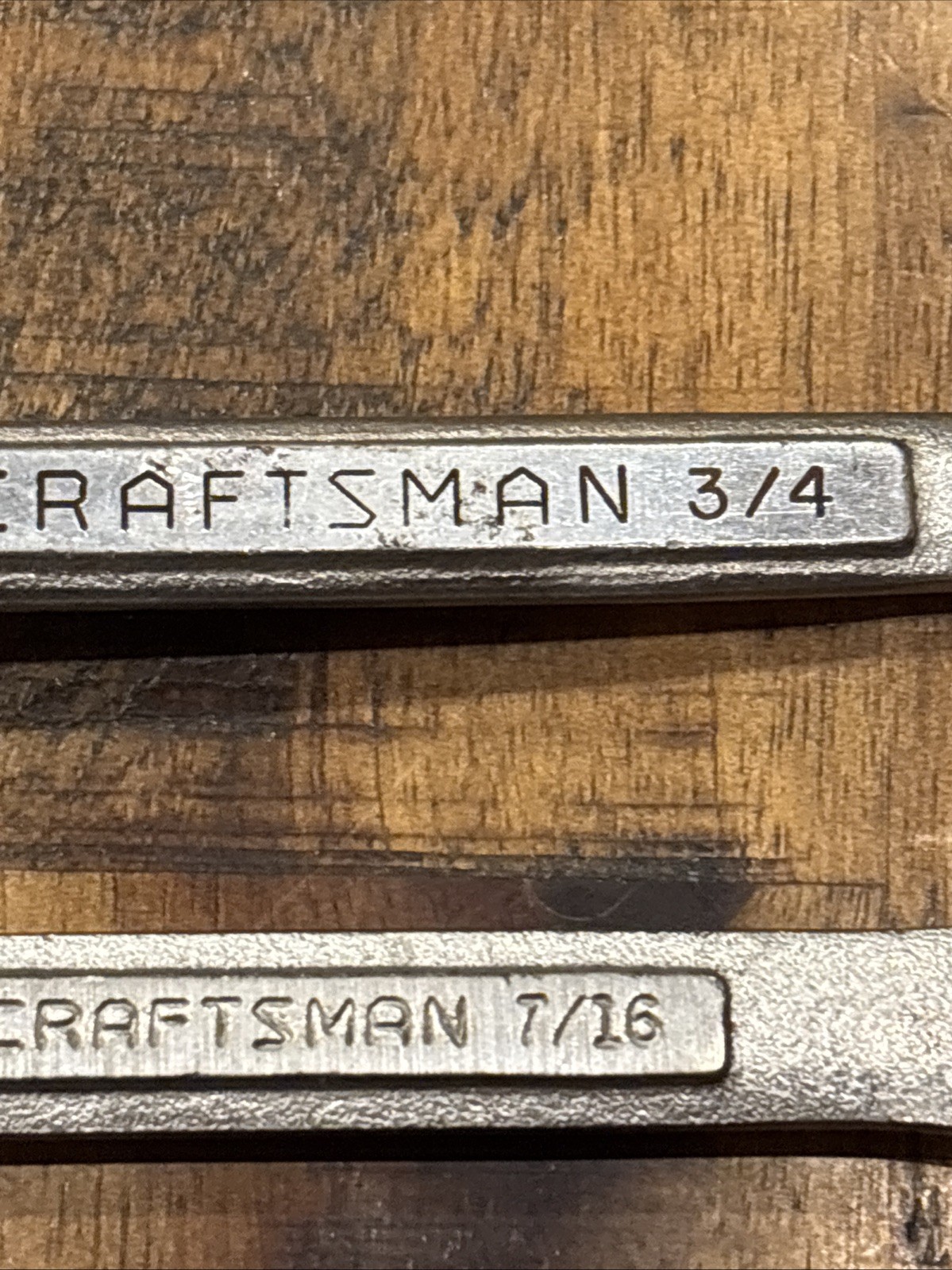 Craftsman Tools 3/8×7/16” & 5/8×3/4” 12pt Double Box End Wrenches 2pc SAE USA